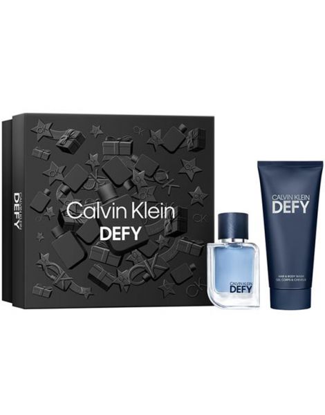Calvin Klein Defy Set (Apa de Toaleta 50ml + Gel de Dus 100ml)