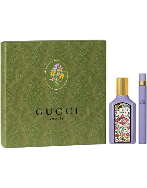Gucci Flora Gorgeous Gardenia Magnolia Set (Apa de Parfum 50ml + Apa de Parfum 10ml)