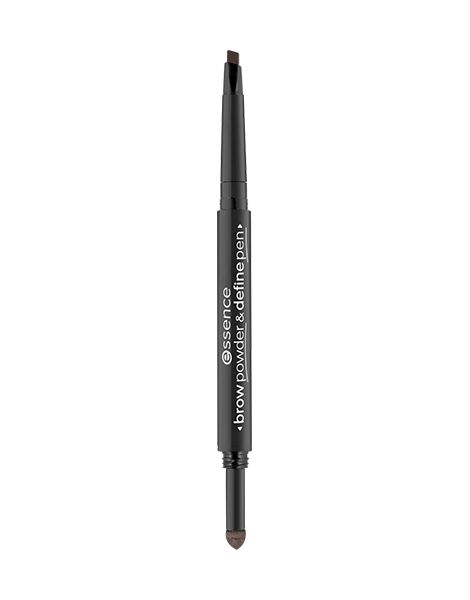 Essence Eyebrow Pen Powder and Define Creion de Sprancene 04 Deep Brown 0.4g