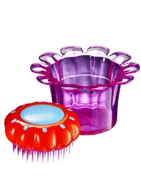 Tangle Teezer Kids Flowerpot Popping Purple Perie de Par pentru Copii