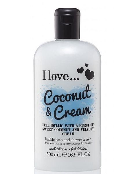 I LOVE Gel de Dus Crema Coconut&Cream 500ml