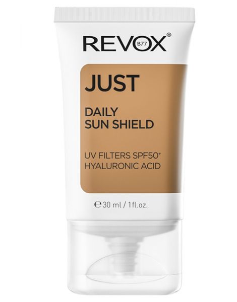 Revox Just Daily Sun Shield SPF50 cu Acid Hialuronic 30ml