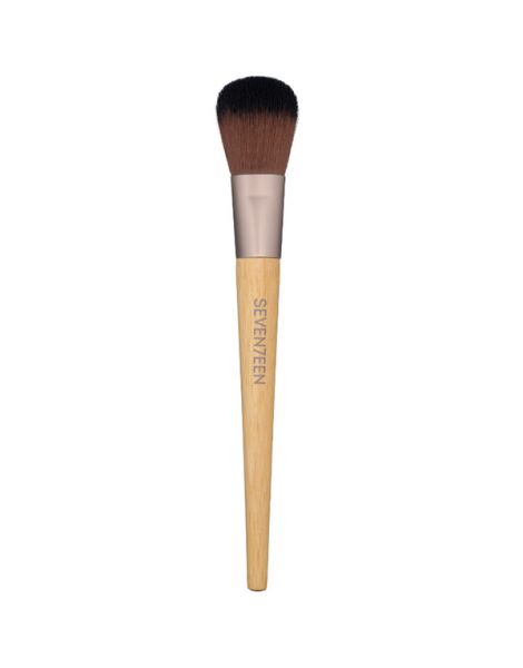 Seventeen Pensula pentru Fard Obraz Blush Brush Bamboo Handle