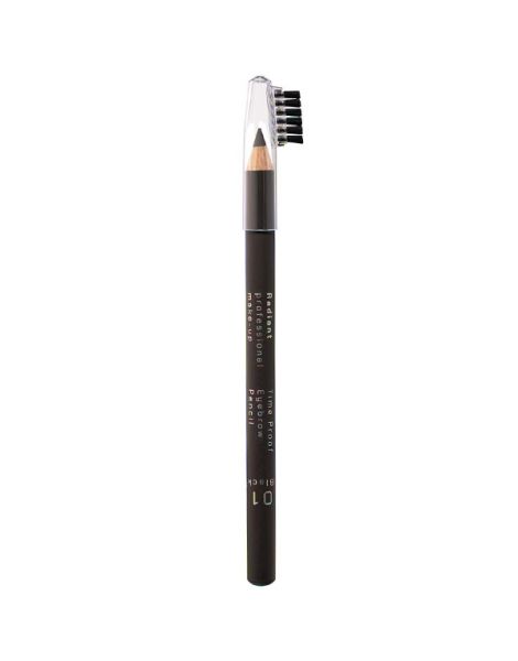 Radiant Creion de Sprancene Time Proof Eyebrow Pencil 01 Black