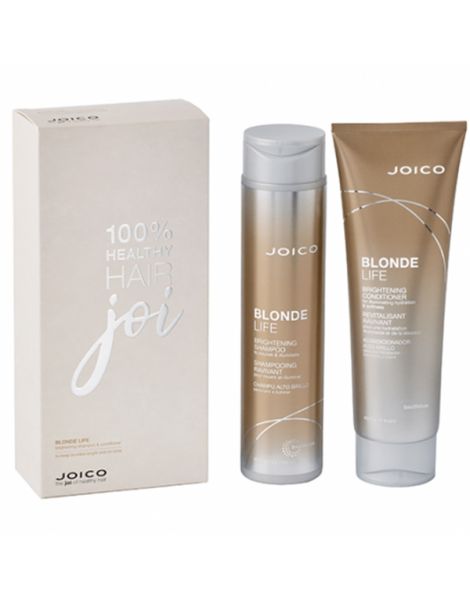 Joico Blonde Life Brightening Set (Sampon 300ml + Balsam 250ml)