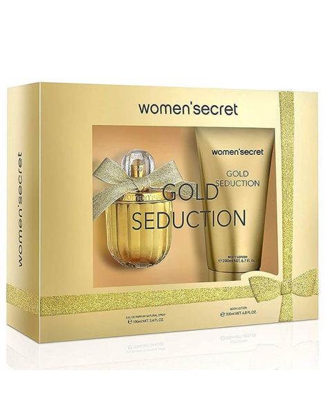 Women'Secret Gold Seduction Set