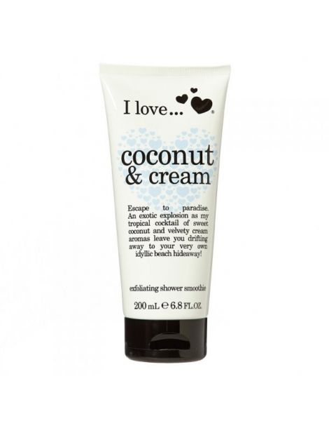 I Love Gel Dus Exfoliant Coconut&Cream 200 ml