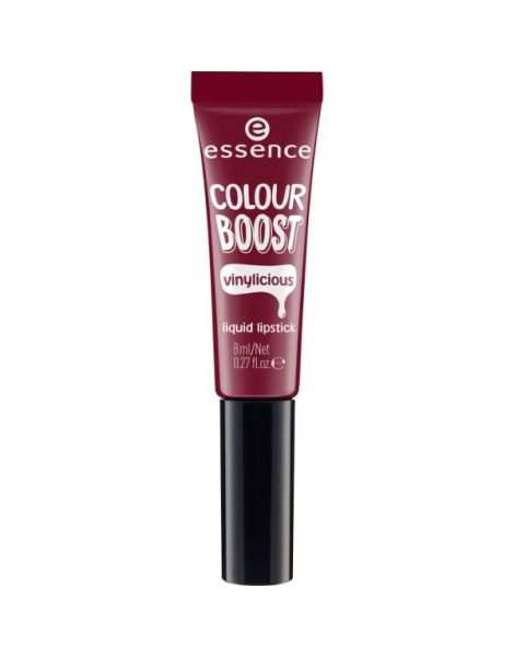 Essence Ruj Colour Boost Vinylicious Lipstick 08 I'll Make You Blush 8ml