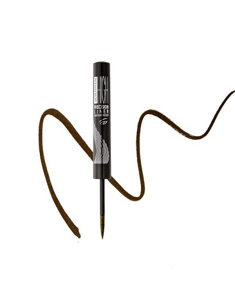 Seventeen Tus de Ochi High Precision Waterproof Liquid Eyeliner 03 Dark Brown 1.8ml