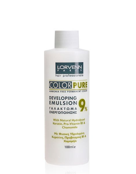 Lorvenn Color Pure Developing Emulsion Oxidant 9% Fara Amoniac 100ml