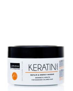 Lorvenn Keratin Vitality Repair & Energy Masca pentru Par Deteriorat 500ml