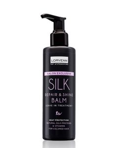 Lorvenn Salon Exclusive Silk Repair & Shine Balm Tratament Leave In pentru Par Vopsit 200ml