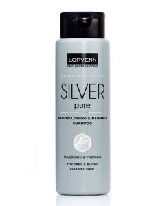 Lorvenn Silver Pure Anti-Yellowing & Shine Sampon pentru Par Grizonat 300ml