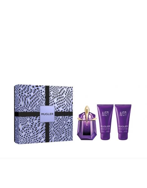 Mugler Alien Set (Apa de Parfum 30ml R + Lotiune de Corp 50ml + Gel de Dus 50ml)