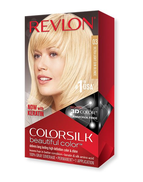 Revlon Colorsilk Vopsea de Par Fara Amoniac 03 Ultra Light Sun Blonde 309977326039