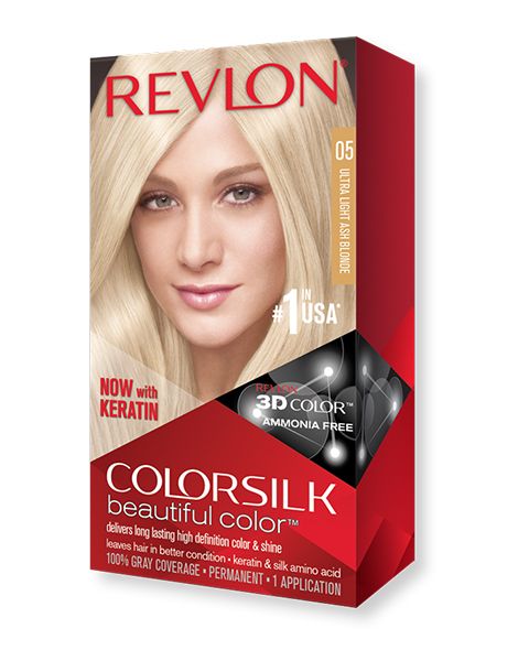 Revlon Colorsilk Vopsea de Par Fara Amoniac 05 Ultra Ash Blonde 309976623054