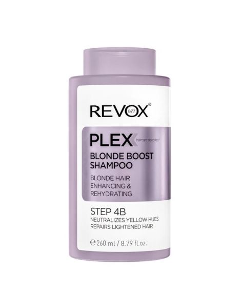 Revox Hair Plex Blonde Boost Shampoo Step 4B Sampon pentru Par Blond 260ml