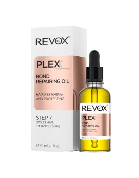 Revox Hair Plex Bond Repairing Oil Step 7 Ulei pentru Par Deteriorat 30ml prezentare