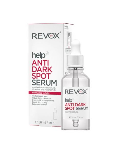 Revox Help Anti Dark Spot Serum Ser anti-pete 30ml prezentare