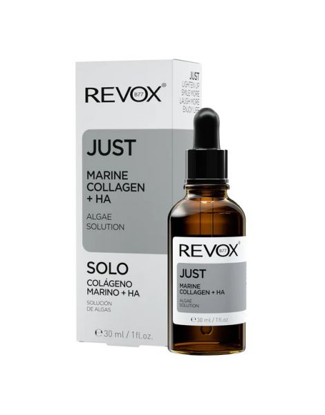 Revox Just Marine Collagen + HA Algae Solution Ser Hidratant 30ml prezentare