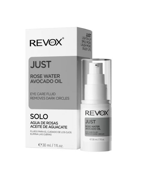 Revox Just Rose Water Avocado Oil Eye Care Fluid Ser pentru Ochi 30ml prezentare