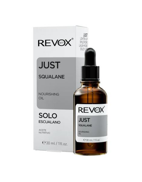 Revox Just Squalane Nourishing Oil Ulei Hidratant 30ml prezentare