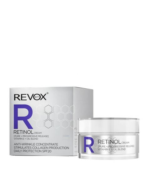 Revox Retinol Cream Daily Protection Spf20 Crema de Fata 50ml prezentare