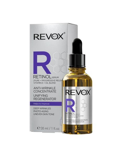 Revox Retinol Serum Unifying Regenerator Ser pentru Fata 30ml prezentare
