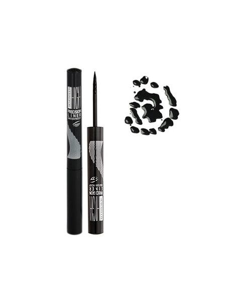 Seventeen Tus Ochi High Precision Waterproof Liquid Eyeliner 01 Carbon Black 1.8ml